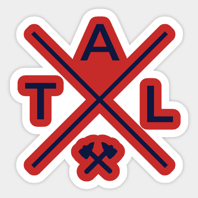 ATL Braves Sticker by GS